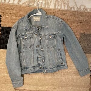 Madewell Boxy-Crop Jean Jacket